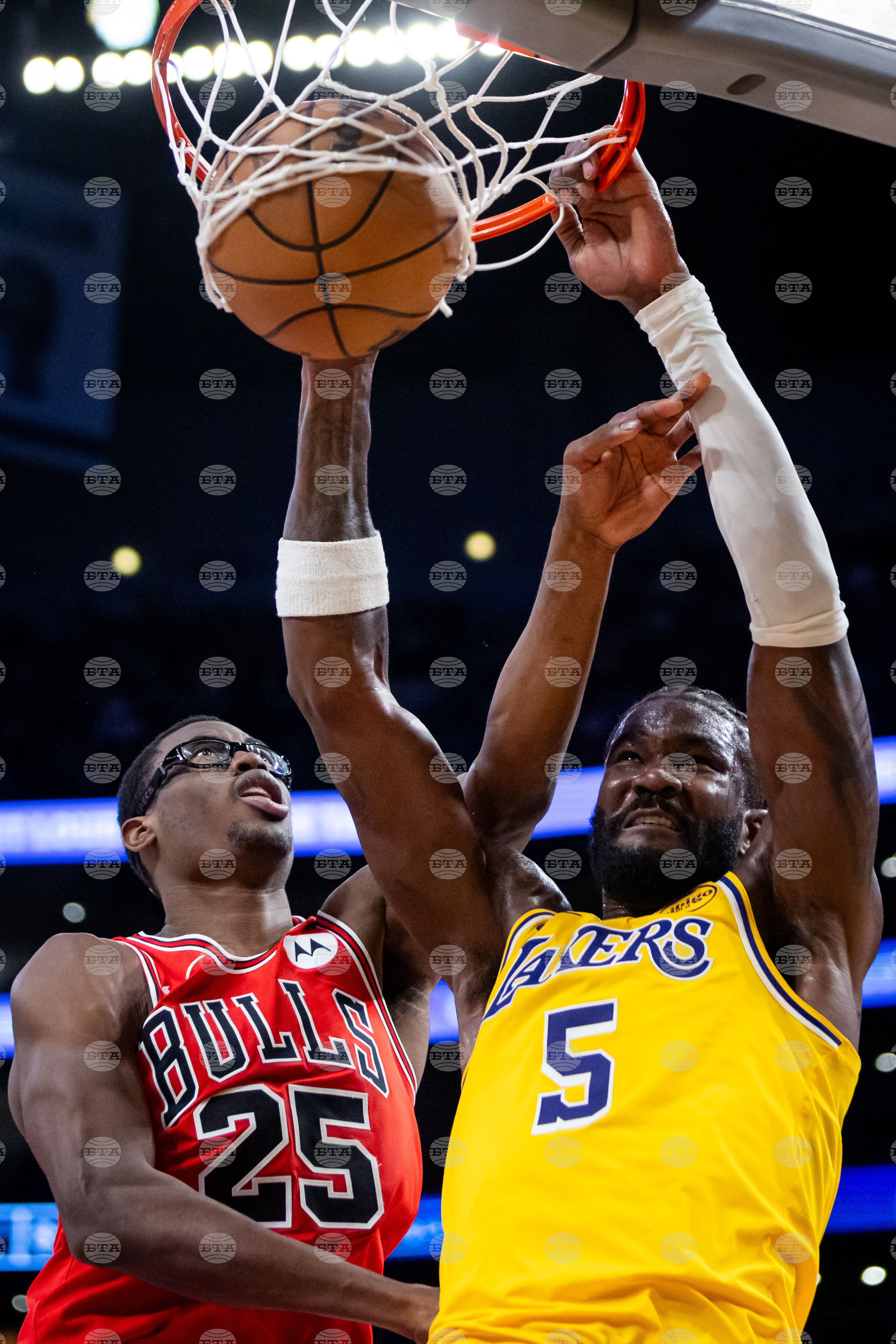 Bulls Lakers Basketball