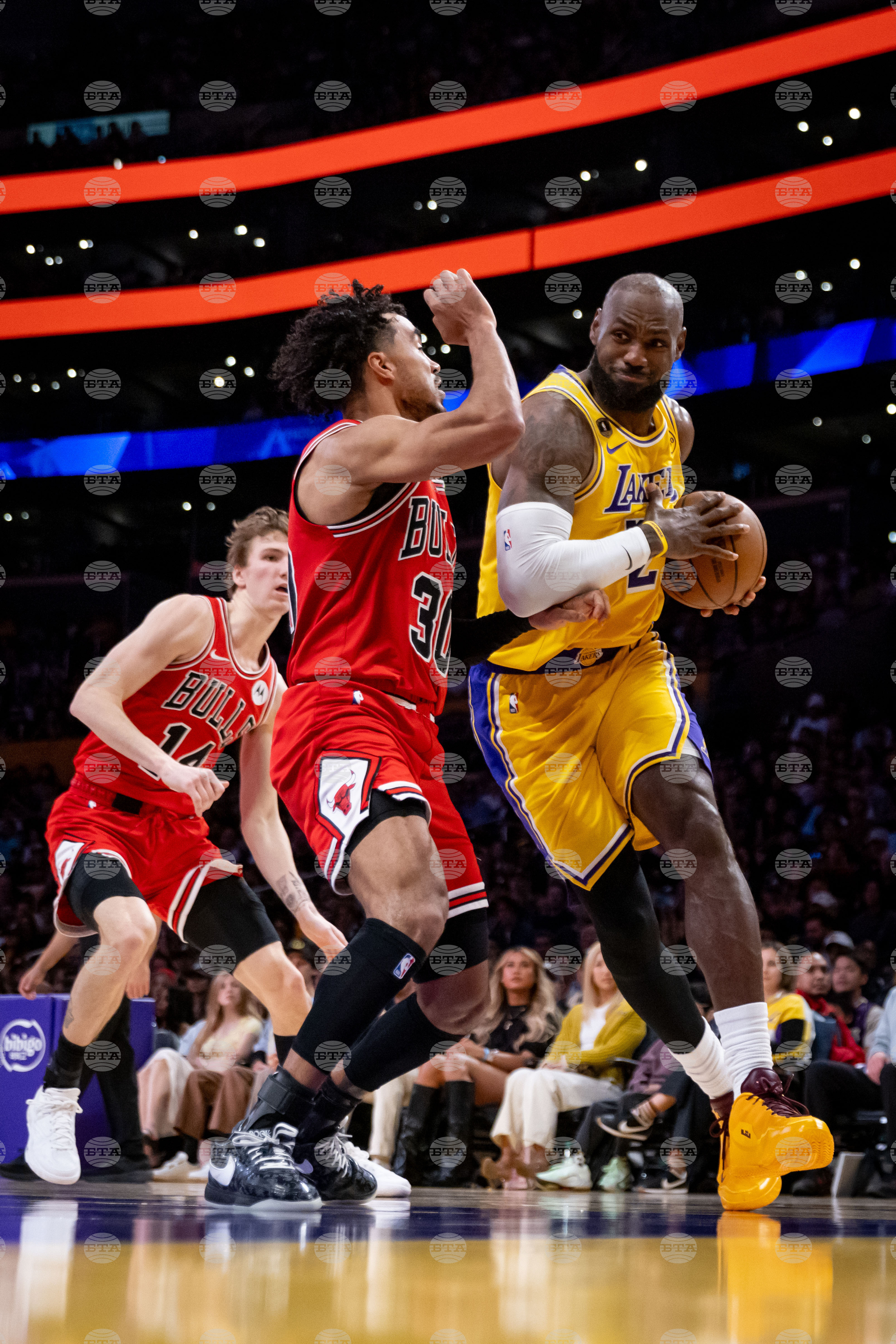 Bulls Lakers Basketball