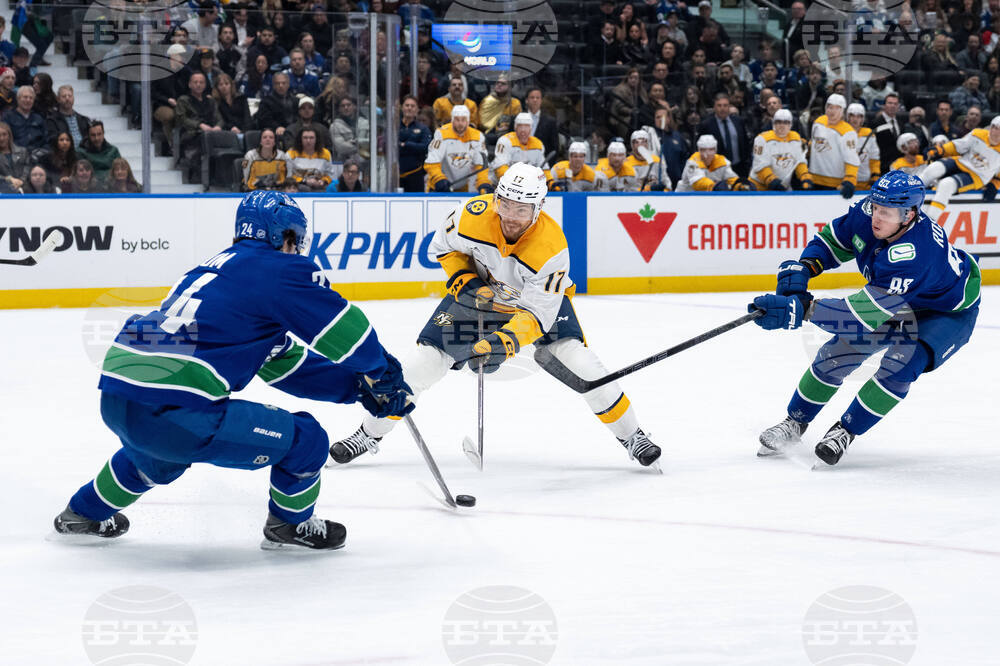 Predators Canucks Hockey