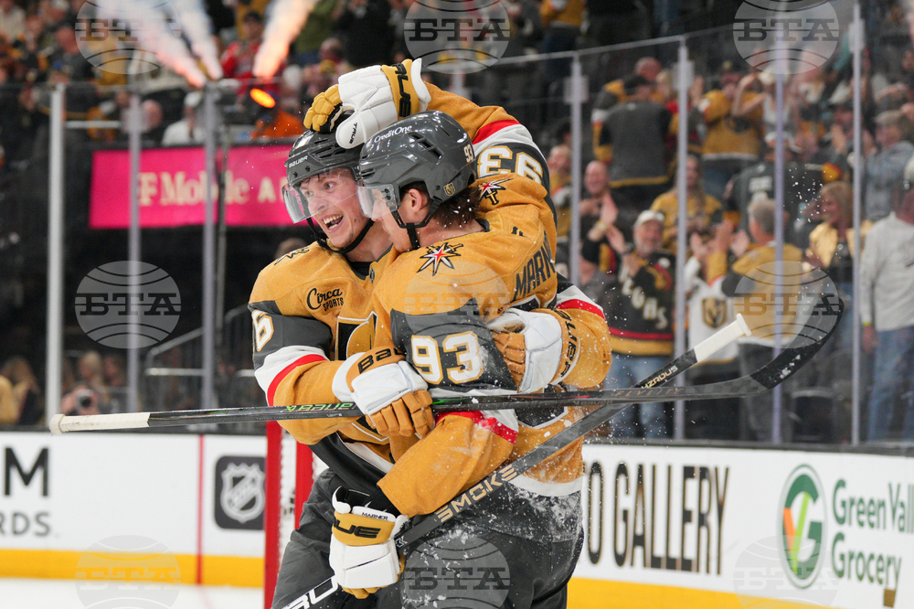 Penguins Golden Knights Hockey