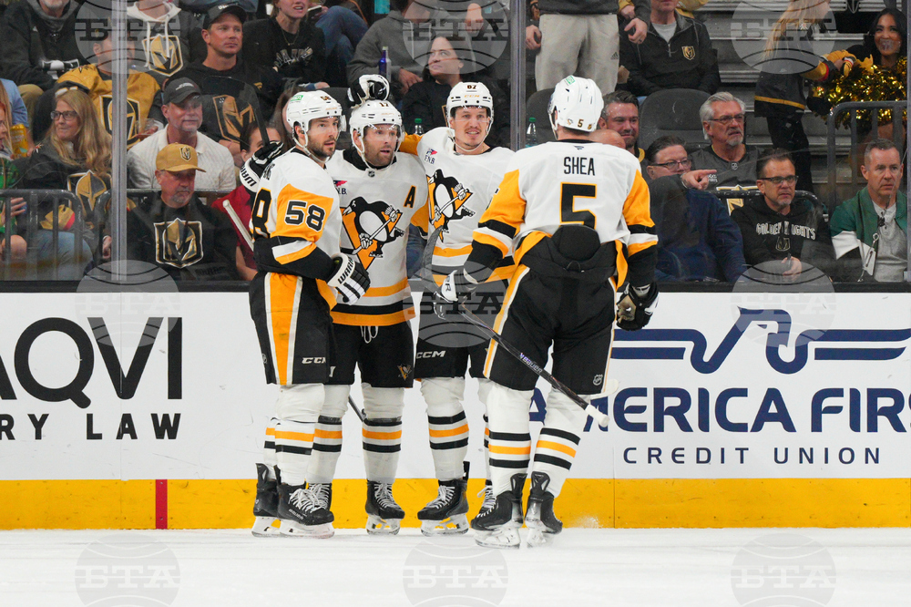 Penguins Golden Knights Hockey