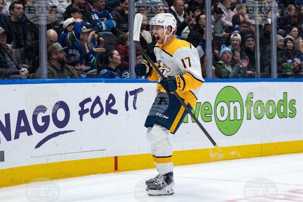 Predators Canucks Hockey