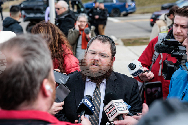 CORRECTION Michigan-Synagogue Attack