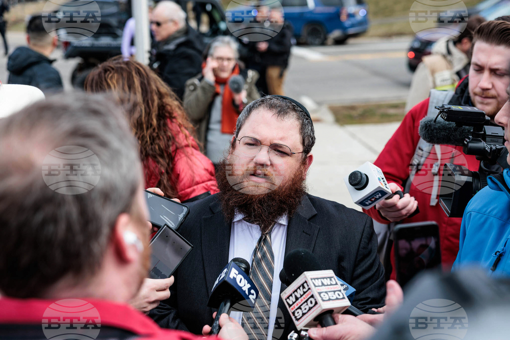 CORRECTION Michigan-Synagogue Attack