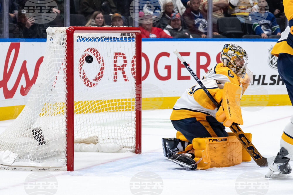 Predators Canucks Hockey