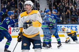 Predators Canucks Hockey