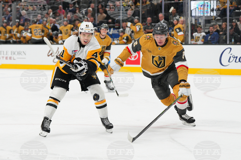 Penguins Golden Knights Hockey