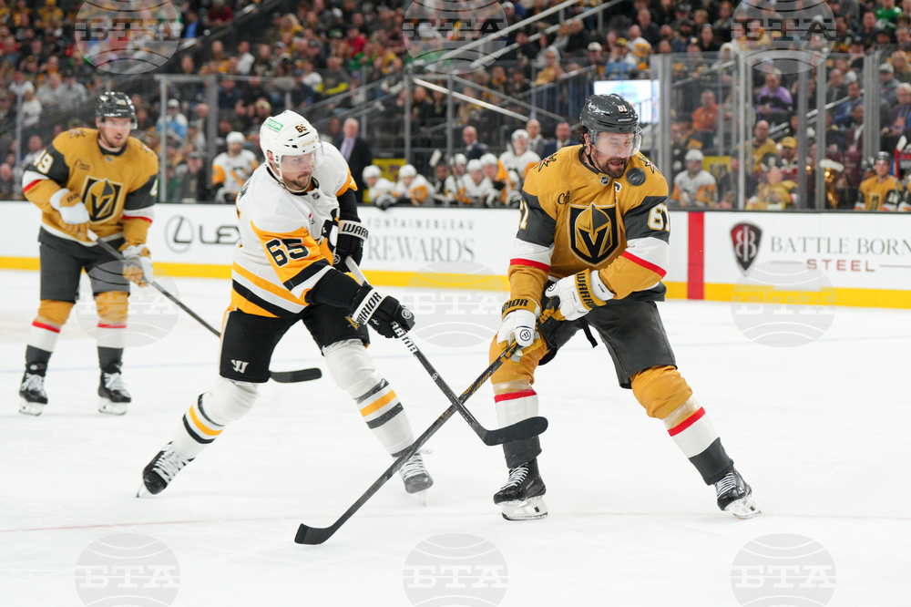 Penguins Golden Knights Hockey