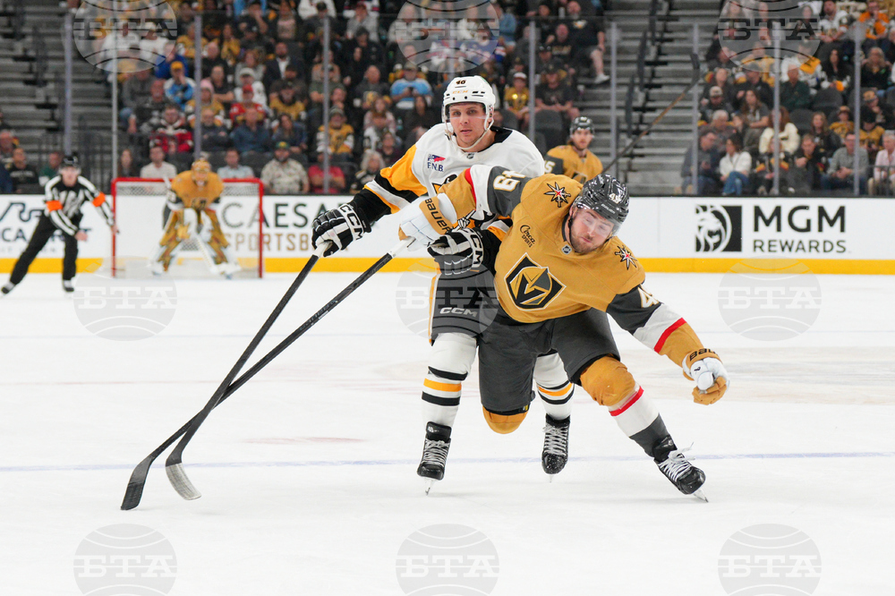 Penguins Golden Knights Hockey