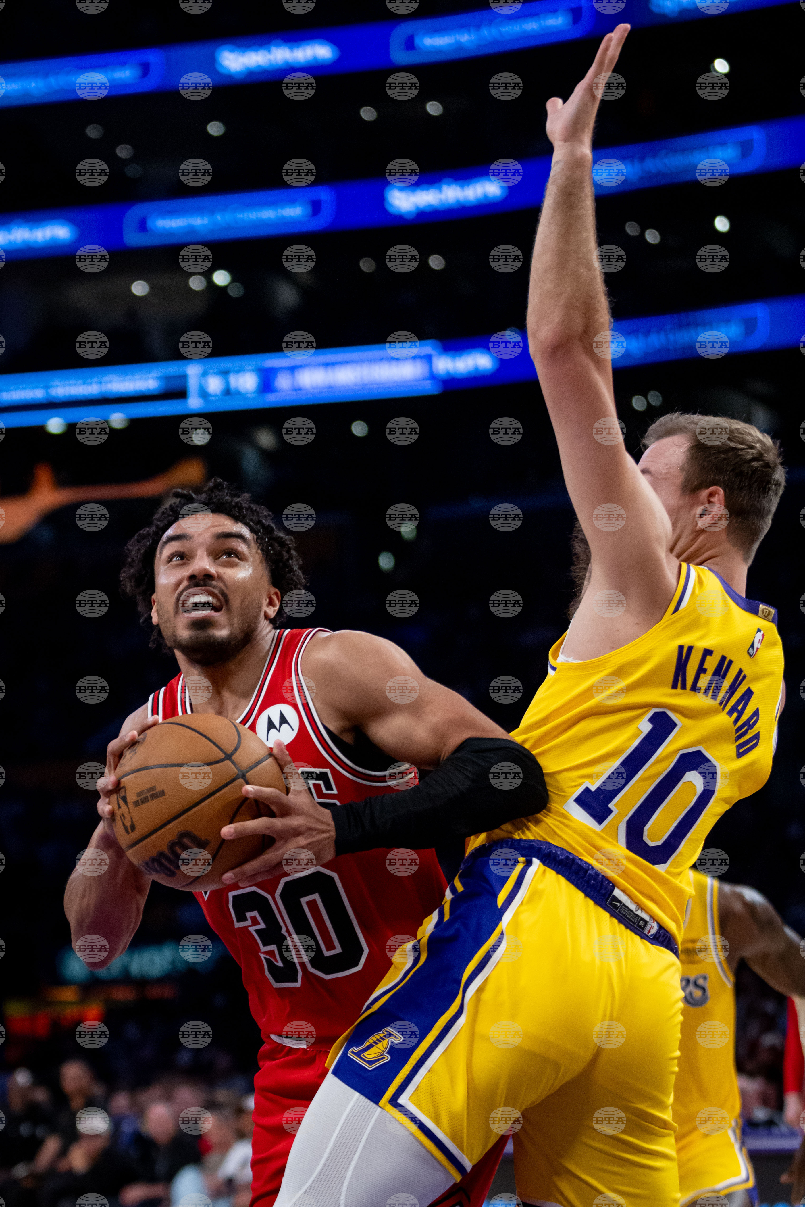 CORRECTION Bulls Lakers Basketball