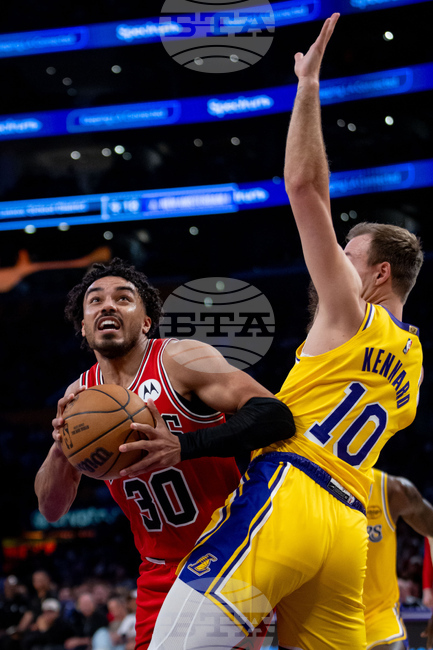 CORRECTION Bulls Lakers Basketball