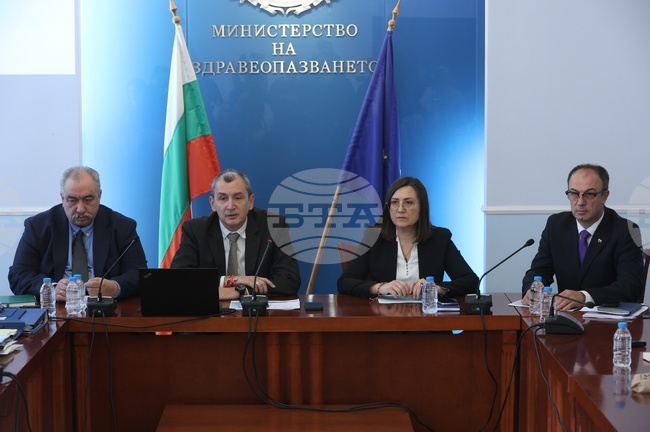 Министерство на здравеопазването - брифинг