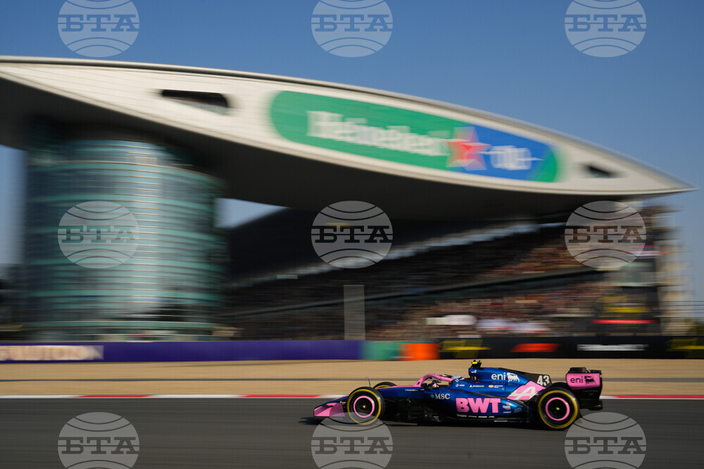 China F1 GP Auto Racing