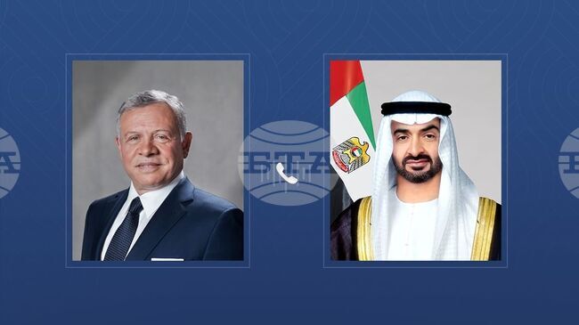УАМ: Президентът на ОАЕ обсъди с краля на Йордания напрежението в Близкия изток