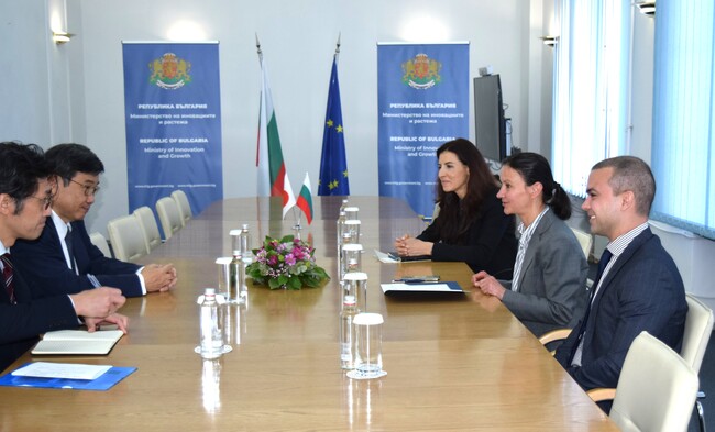 България и Япония ще активизират сътрудничеството си в сферата на иновациите и високите технологии, съобщиха от МИР 