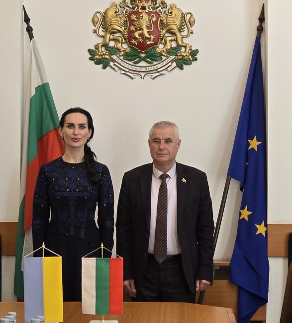Областна администрация Варна: Областният управител се срещна с посланика на Украйна в България Н.пр. Олеся Илашчук