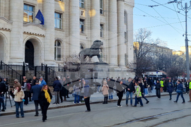 Съдебна палата - протест - Петрохан и Околчица