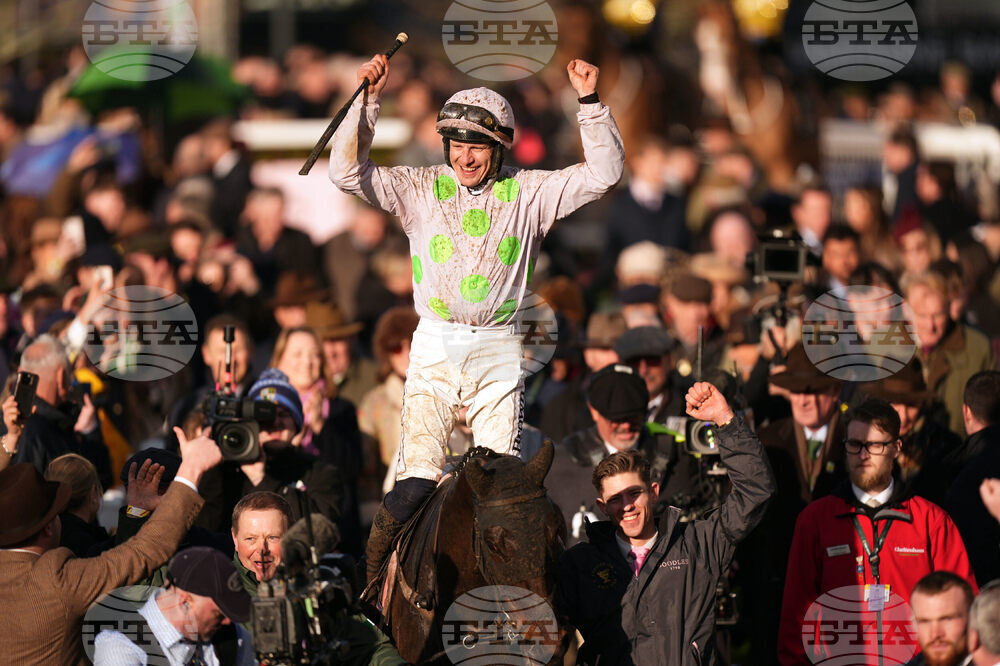 Britain Racing Cheltenham Gold Cup