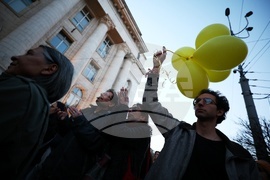 Съдебна палата - протест - Петрохан и Околчица