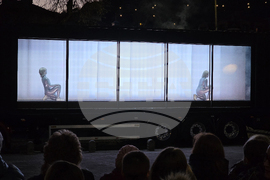 Пловдив - Future cargo - спектакъл на открито