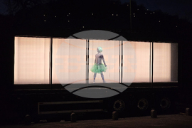 Пловдив - Future cargo - спектакъл на открито