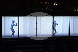 Пловдив - Future cargo - спектакъл на открито