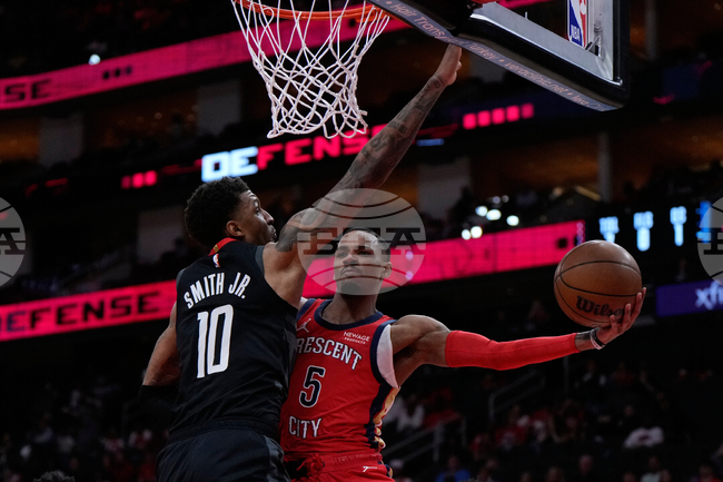 Pelicans Rockets Basketball