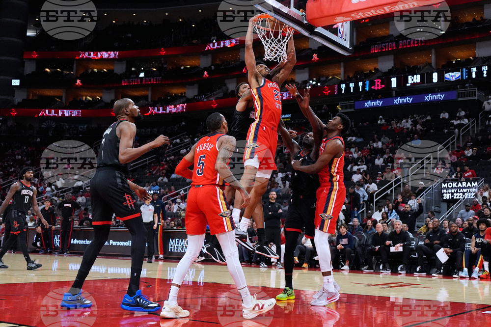 Pelicans Rockets Basketball