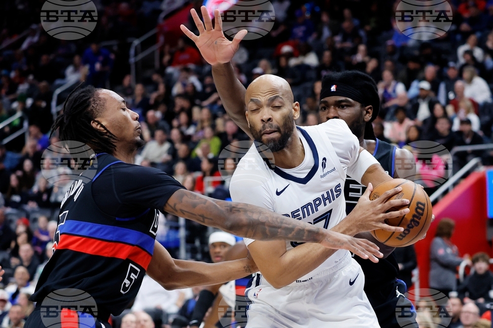 Grizzlies Pistons Basketball