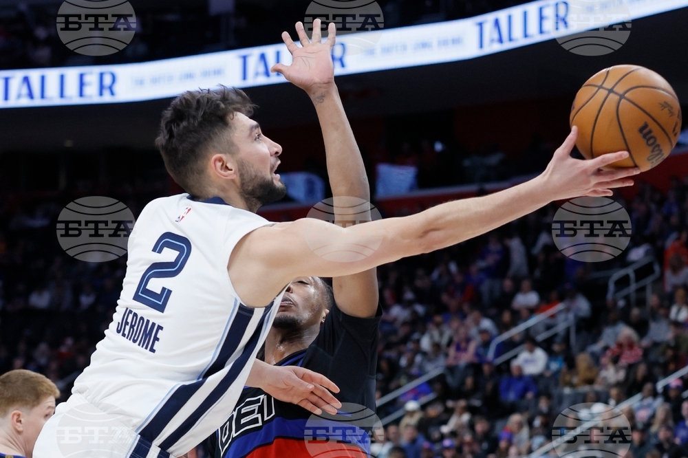 Grizzlies Pistons Basketball