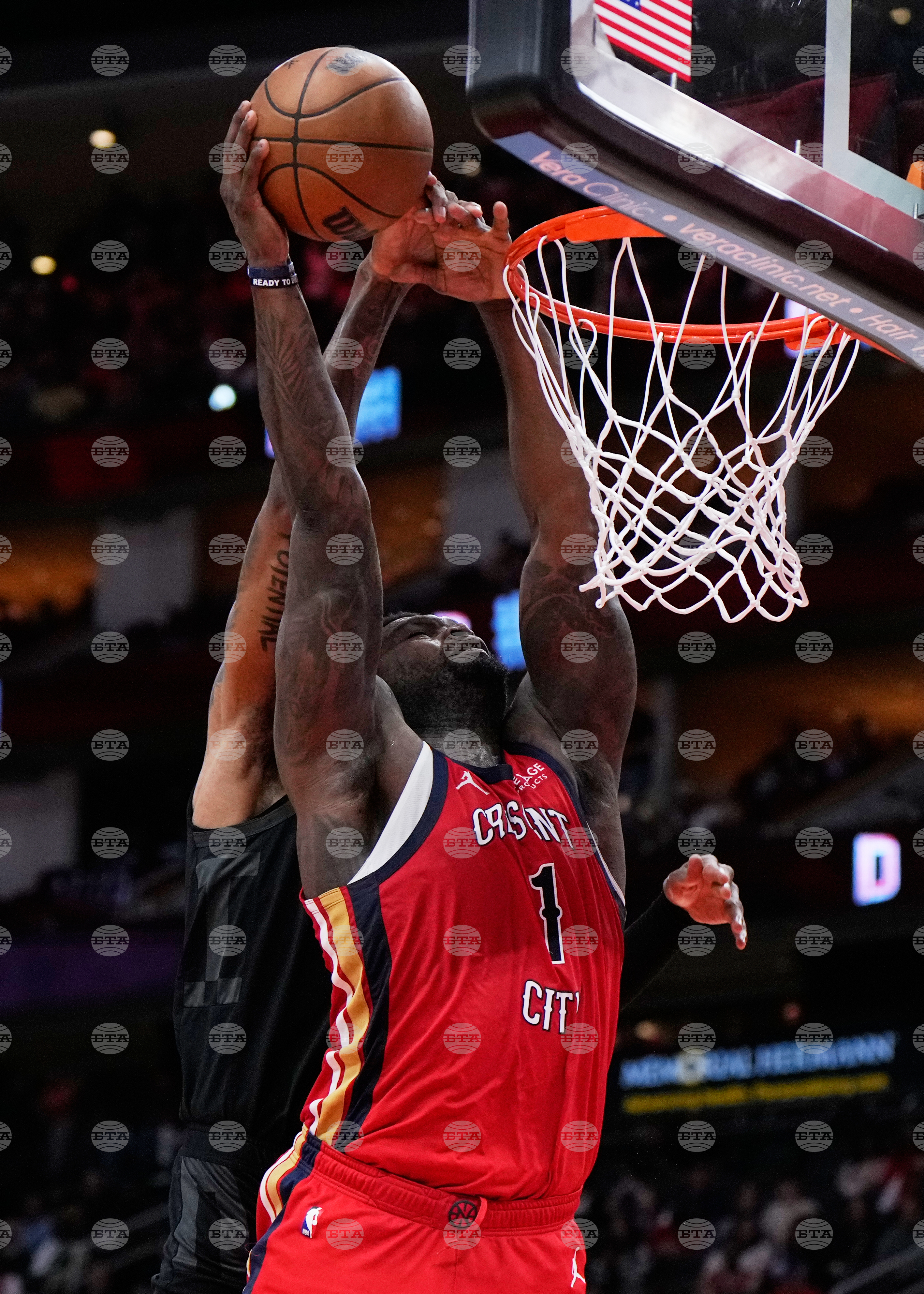 Pelicans Rockets Basketball