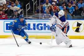 Oilers Blues Hockey