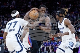 Grizzlies Pistons Basketball