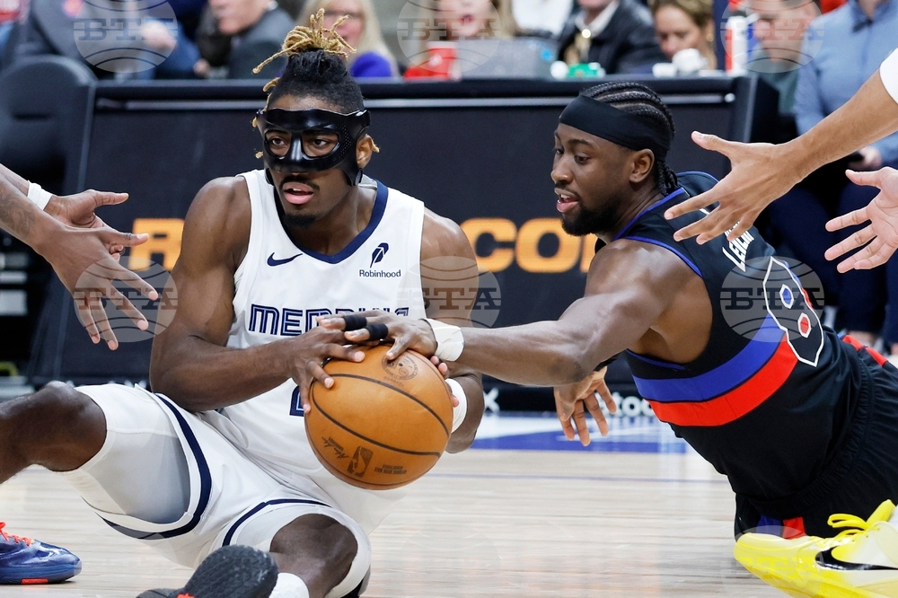 Grizzlies Pistons Basketball