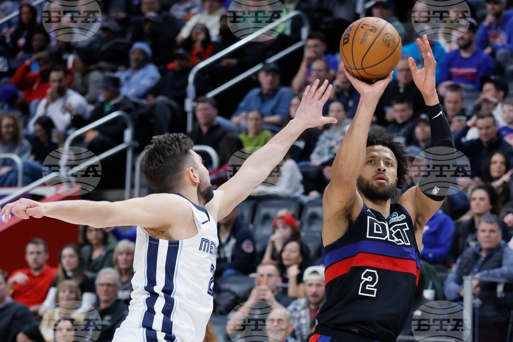 Grizzlies Pistons Basketball