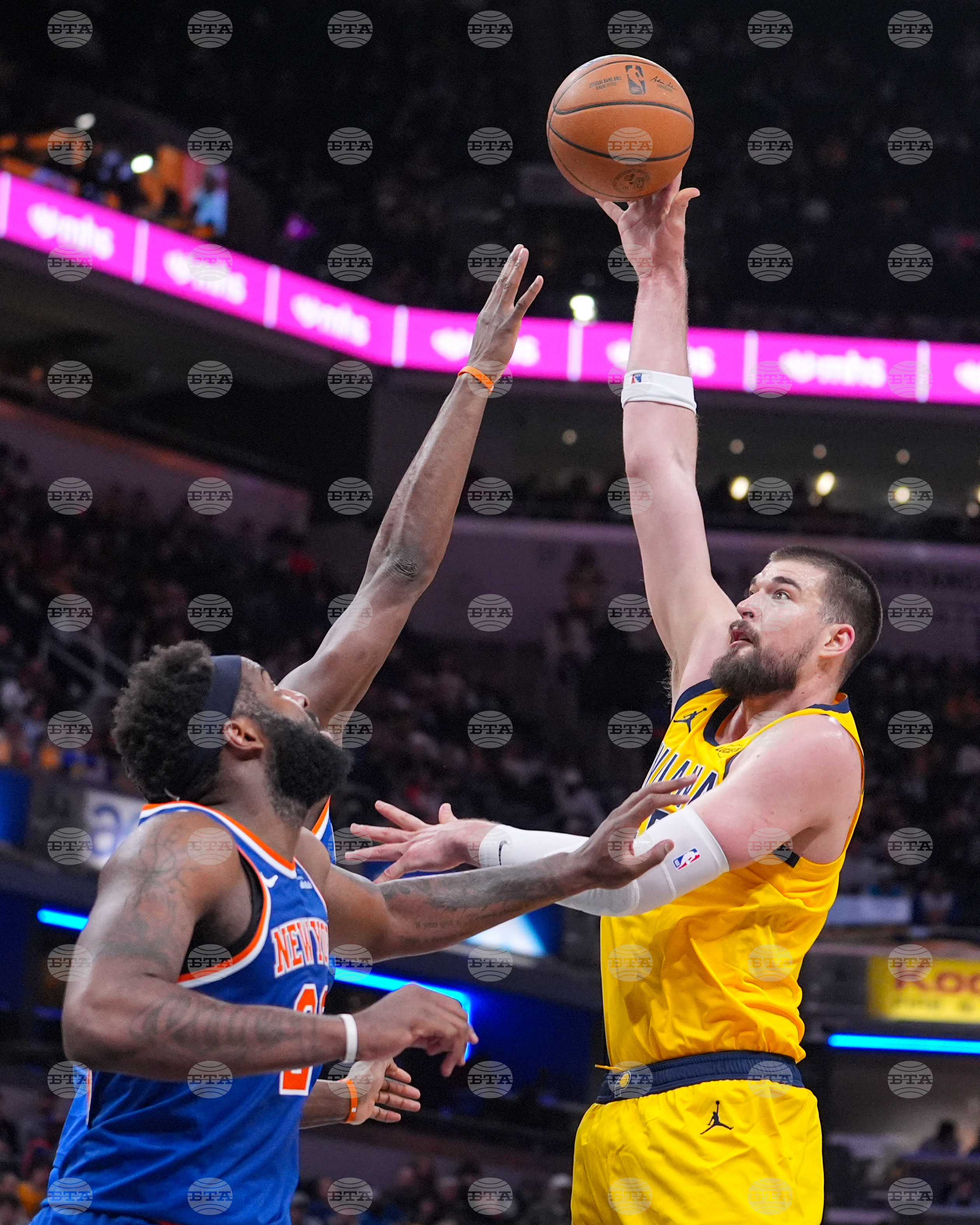 Knicks Pacers Basketball