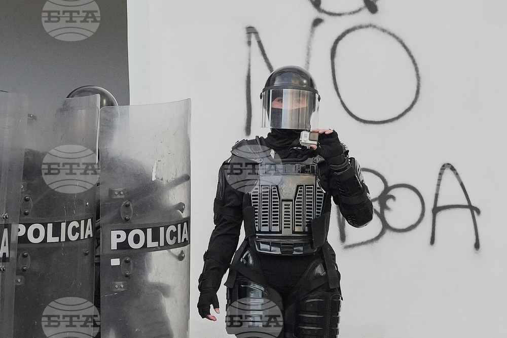 APTOPIX Ecuador Protest