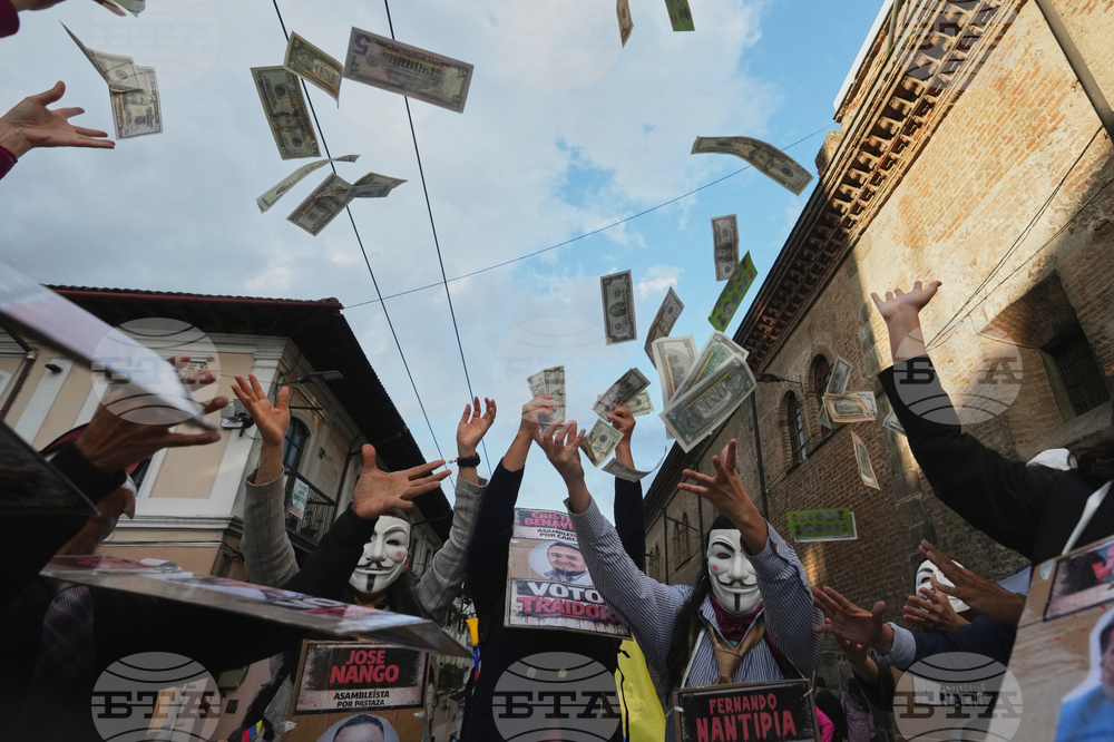 APTOPIX Ecuador Protest