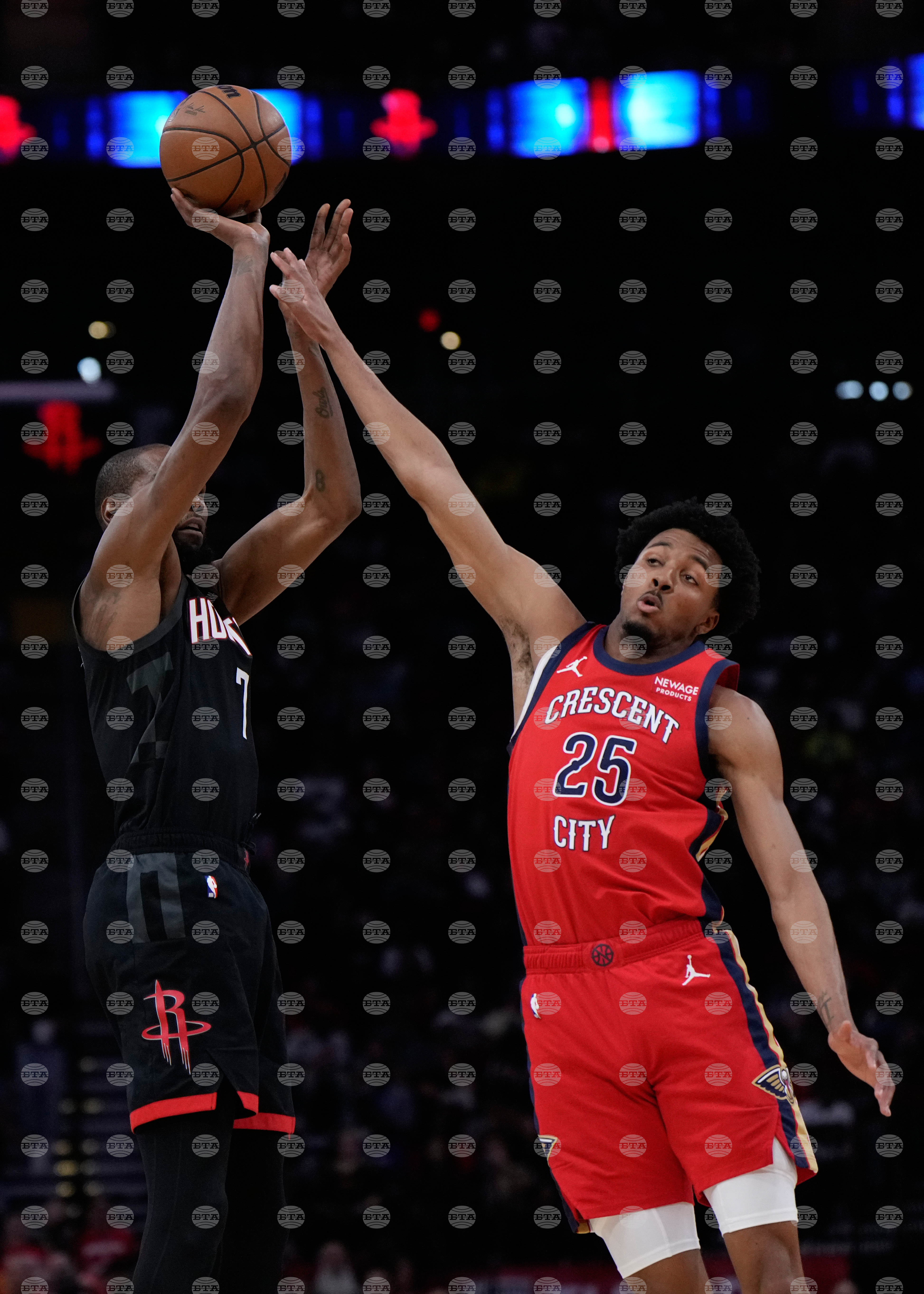 Pelicans Rockets Basketball