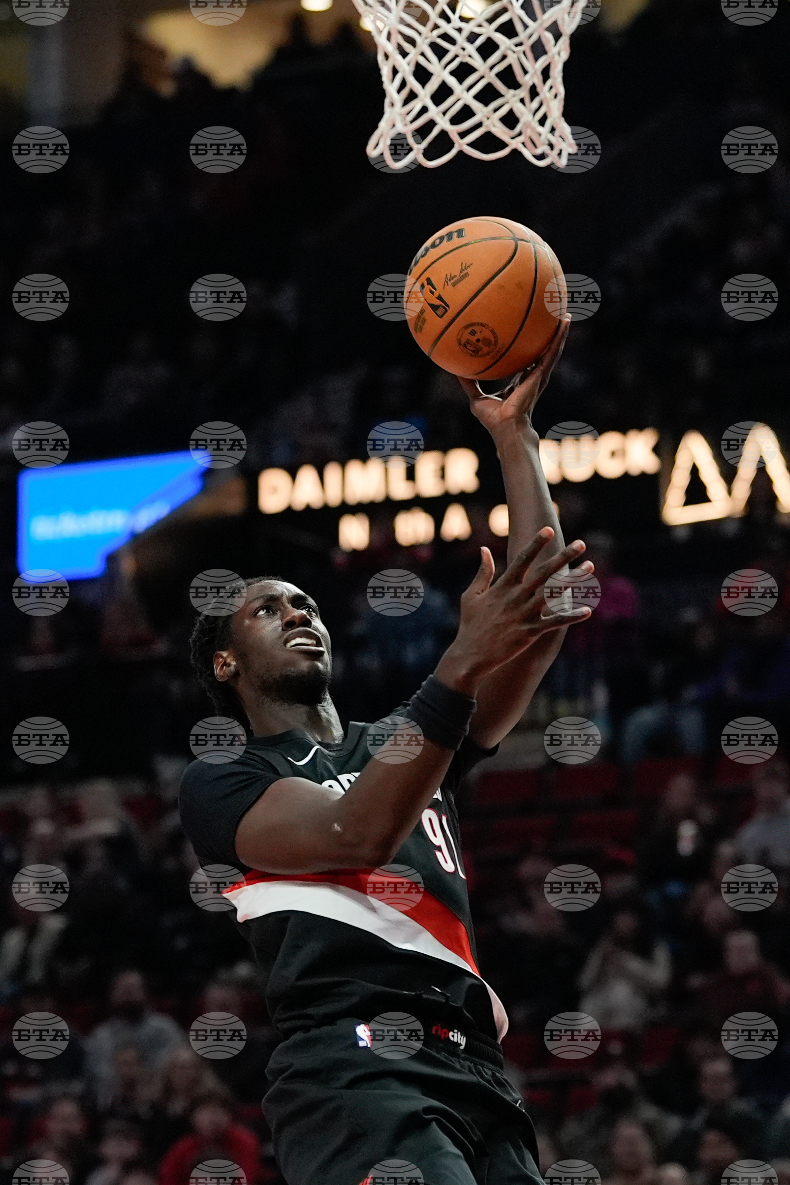 Jazz Trail Blazers Basketball