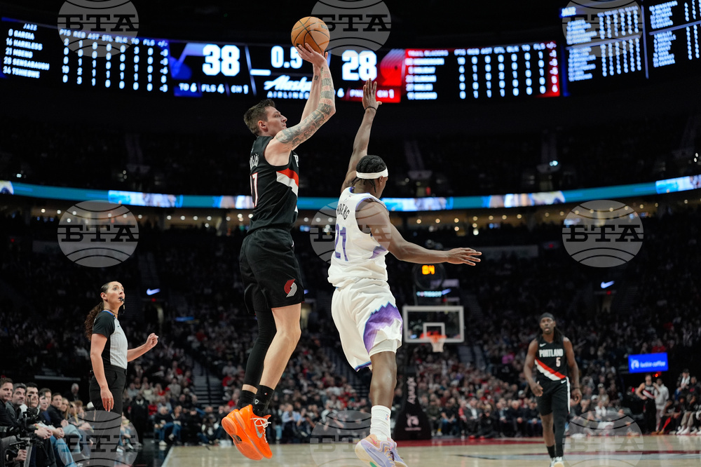 Jazz Trail Blazers Basketball