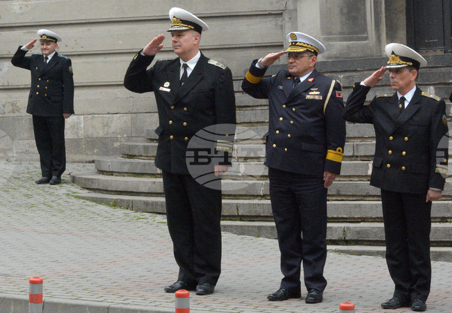 Варна - ВМС - командир - военен ритуал