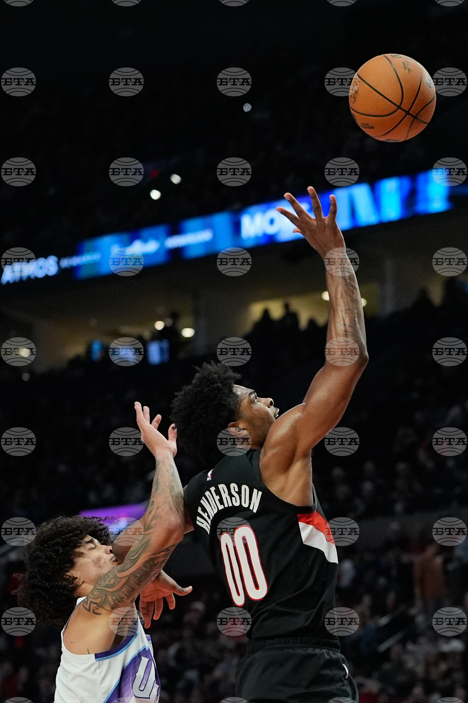 Jazz Trail Blazers Basketball