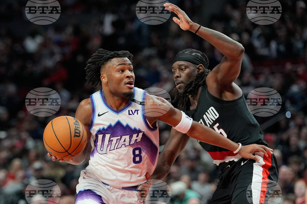 Jazz Trail Blazers Basketball