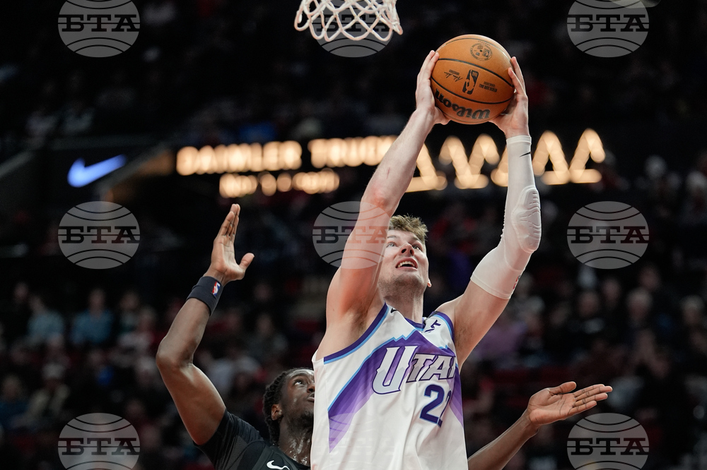 Jazz Trail Blazers Basketball