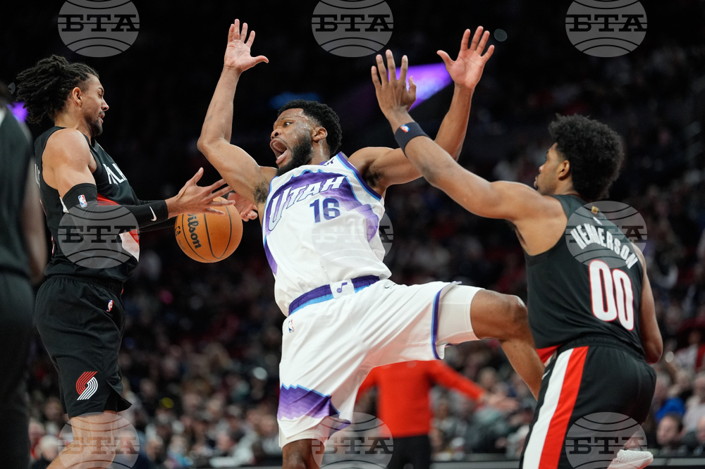 Jazz Trail Blazers Basketball