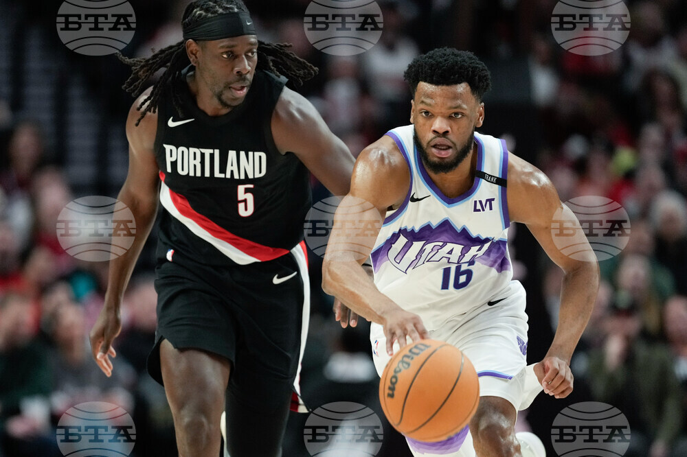 Jazz Trail Blazers Basketball