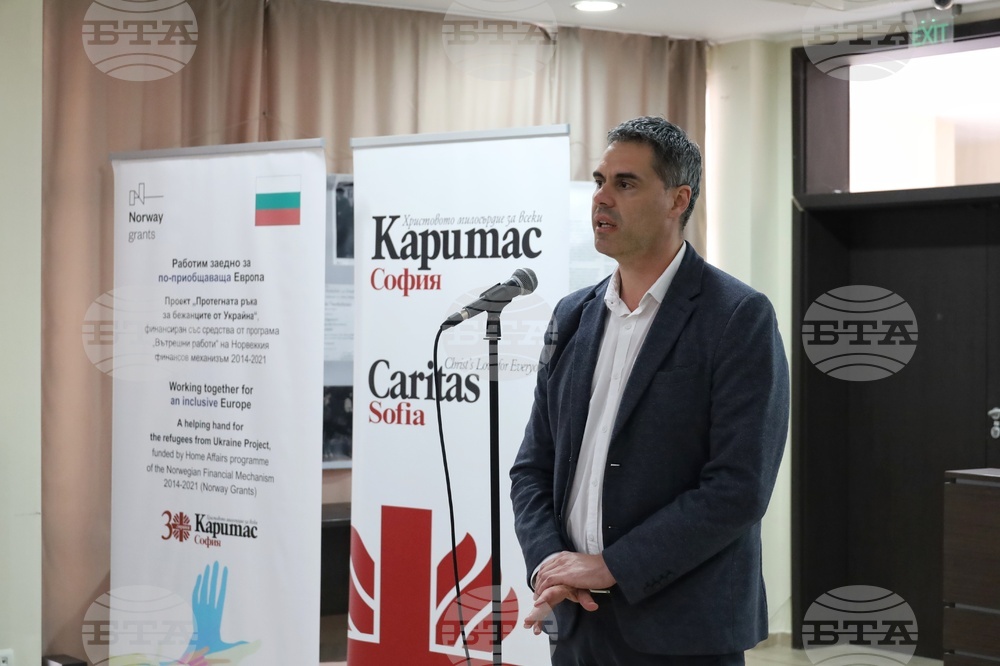 Бургас - „Каритас" - украински бежанци - помощ - Пламен Янев