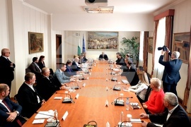 Румен Радев - природен парк „Витоша“ - среща