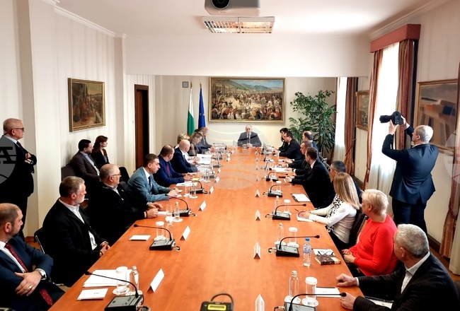 Румен Радев - природен парк „Витоша“ - среща